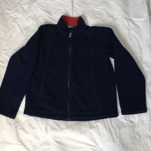 LlBean Fleece zip-up jacket